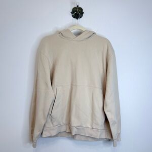 Lululemon Athletica Steady State Hoodie Mojave Tan Men’s Large Fleece Pullover
